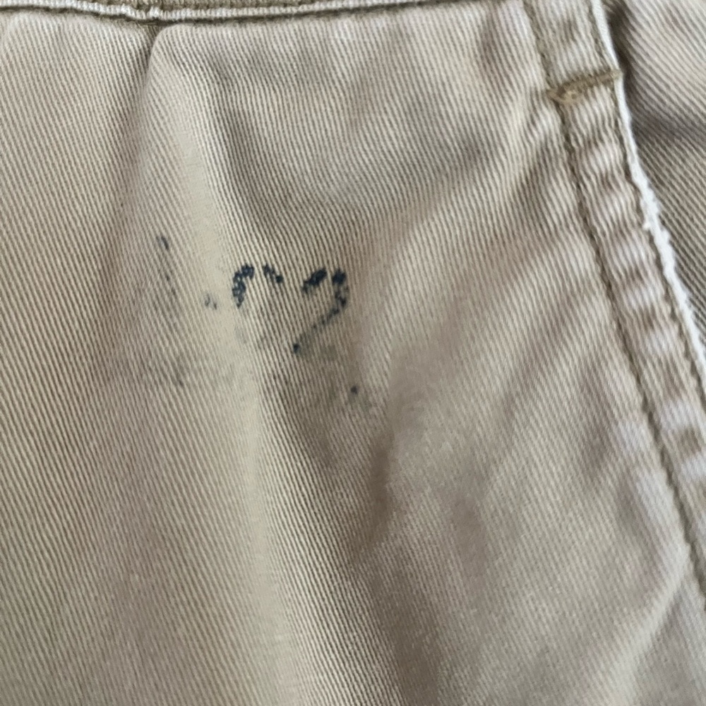 Vintage Y2K Abercrombie & Fitch Low Rise Cargo Paratrooper Parachute Pants Sz L - Picture 2 of 7
